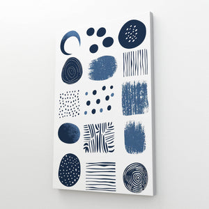 Boho Wall Art Blue | MusaArtGallery™