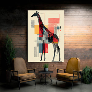 Bohoo Giraffe Artwork