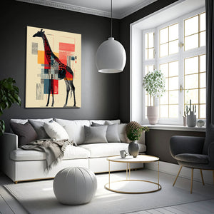 Bohoo Giraffe Artwork