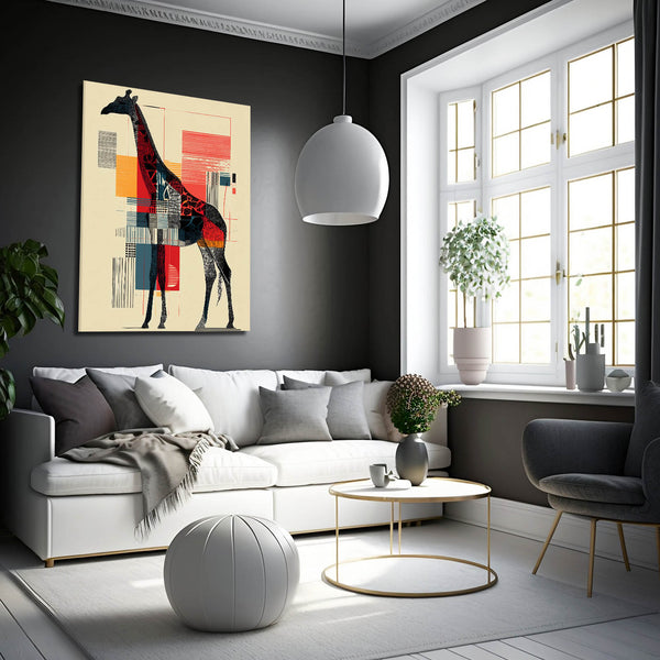 Bohoo Giraffe Artwork