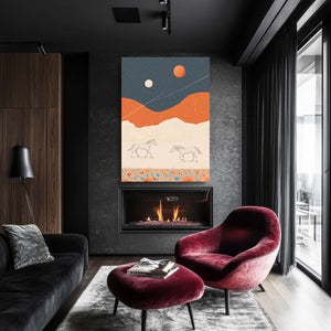 Bohoo Horse Art