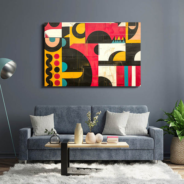 Bold Abstract Mexican Wall Art | MusaArtGallery™