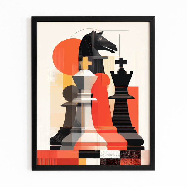 Bold Chess King Art
