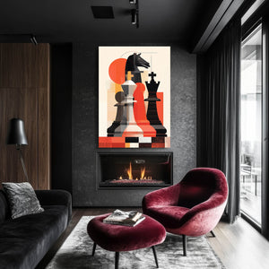 Bold Chess King Art