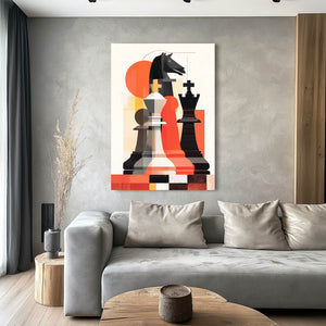 Bold Chess King Art