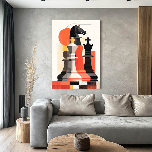 Bold Chess King Art