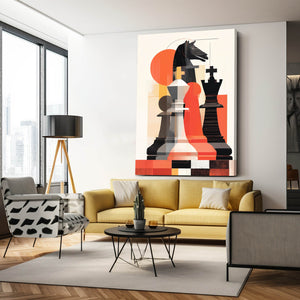 Bold Chess King Art