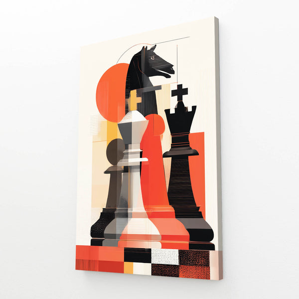 Bold Chess King Art