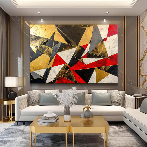 Bold Geometry Abstract Art | MusaArtGallery™