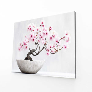 Bonsai Cherry Blossom Tree Art