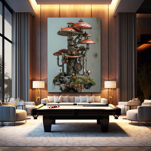 Botanical Mushroom Art | MusaArtGallery™