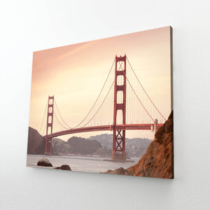 Bridge Sunset Art  | MusaArtGallery™