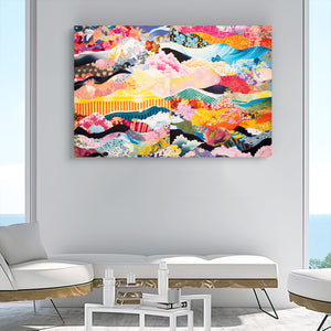 Bright Color Canvas Wall Art | MusaArtGallery™
