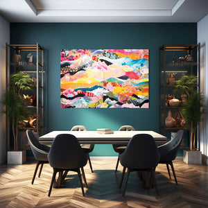 Bright Color Canvas Wall Art | MusaArtGallery™
