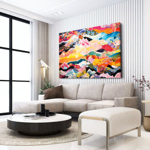 Bright Color Canvas Wall Art | MusaArtGallery™