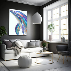 Bright Dolphin Art