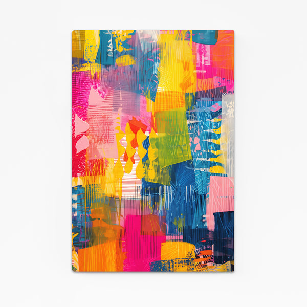 Bright Layers Abstract Art | MusaArtGallery™