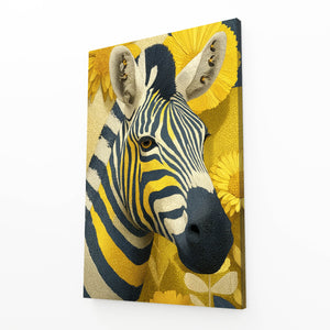 Bright Zebra Art