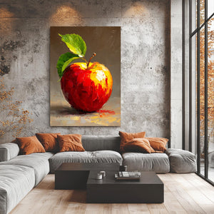 Brown Apple Wall Art