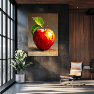 Brown Apple Wall Art
