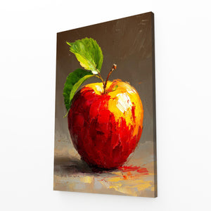 Brown Apple Wall Art