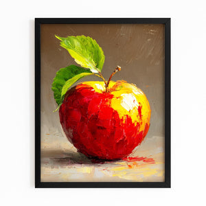 Brown Apple Wall Art
