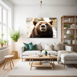 Brown Bear Canvas