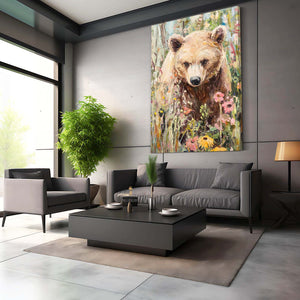 Brown Bear Wall Art