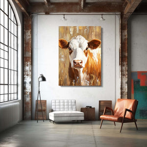Brown Cow Print