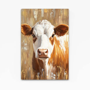 Brown Cow Print