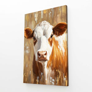 Brown Cow Print