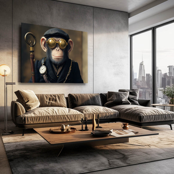 Brown Monkey Art