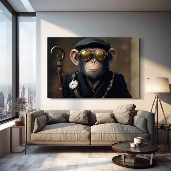 Brown Monkey Art