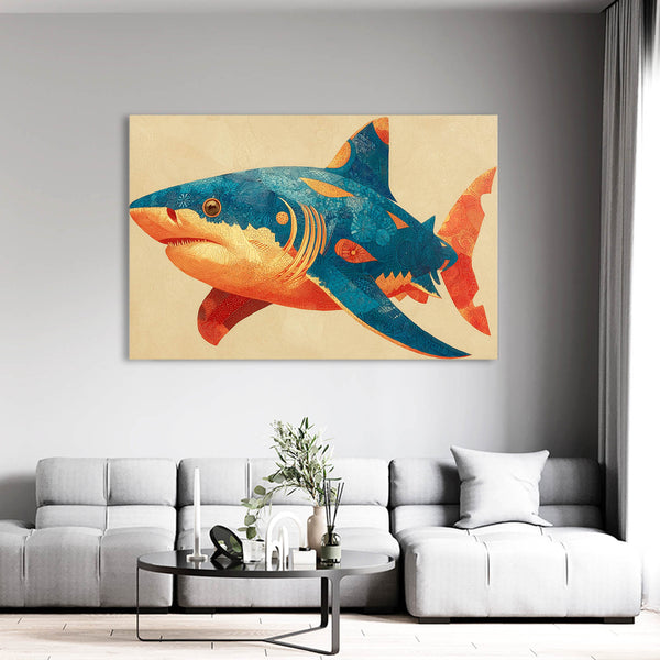 Brown Shark Art