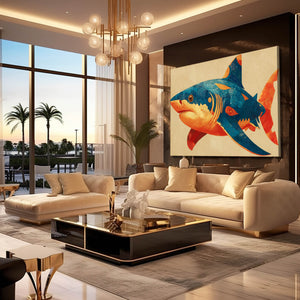 Brown Shark Art