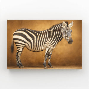 Brown Zebra Artwork