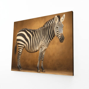 Brown Zebra Artwork