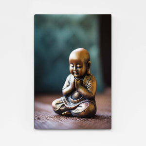 Buddha Black and Gold Wall Art | MusaArtGallery™