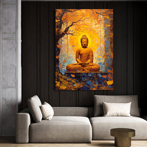 Buddha Flower Wall Art | MusaArtGallery™