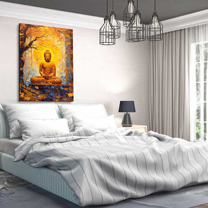 Buddha Flower Wall Art | MusaArtGallery™