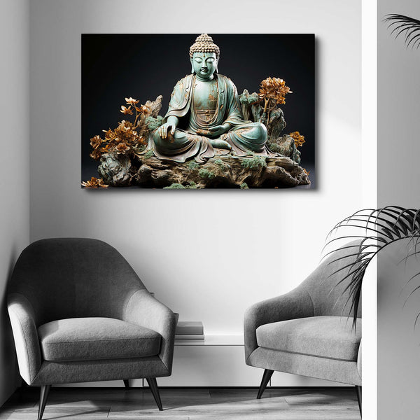 Buddha Large 3d Wall Art | MusaArtGallery™