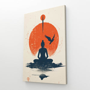 Buddha Love Boho Wall Art | MusaArtGallery™