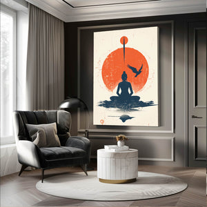 Buddha Love Boho Wall Art | MusaArtGallery™