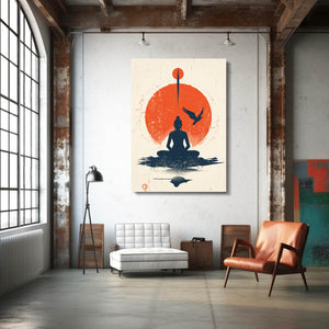 Buddha Love Boho Wall Art | MusaArtGallery™
