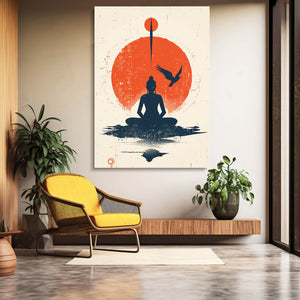 Buddha Love Boho Wall Art | MusaArtGallery™