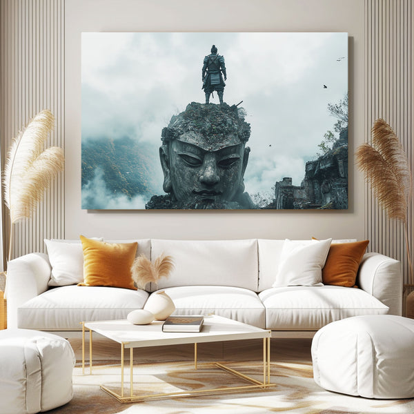 Buddha Samurai Art