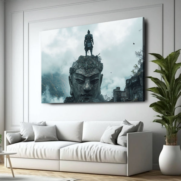 Buddha Samurai Art