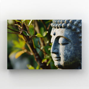 Buddha Statue Canvas Wall Art | MusaArtGallery™