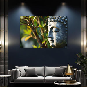 Buddha Statue Canvas Wall Art | MusaArtGallery™