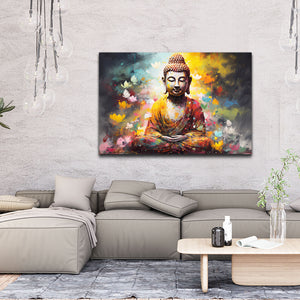 Buddha Stone Art Wall Hanging | MusaArtGallery™